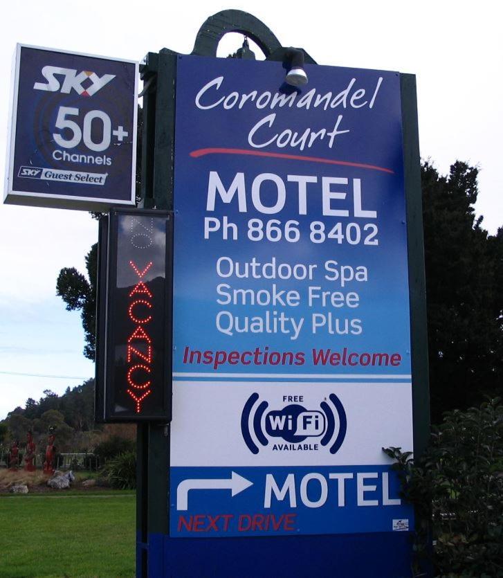 Coromandel Court Motel Bagian luar foto